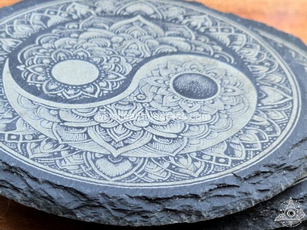 yin yang coaster