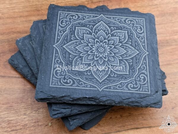 mystical coasters mandala