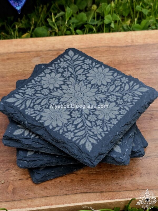 Cosmic Balance Slate Coaster Set - Image 22